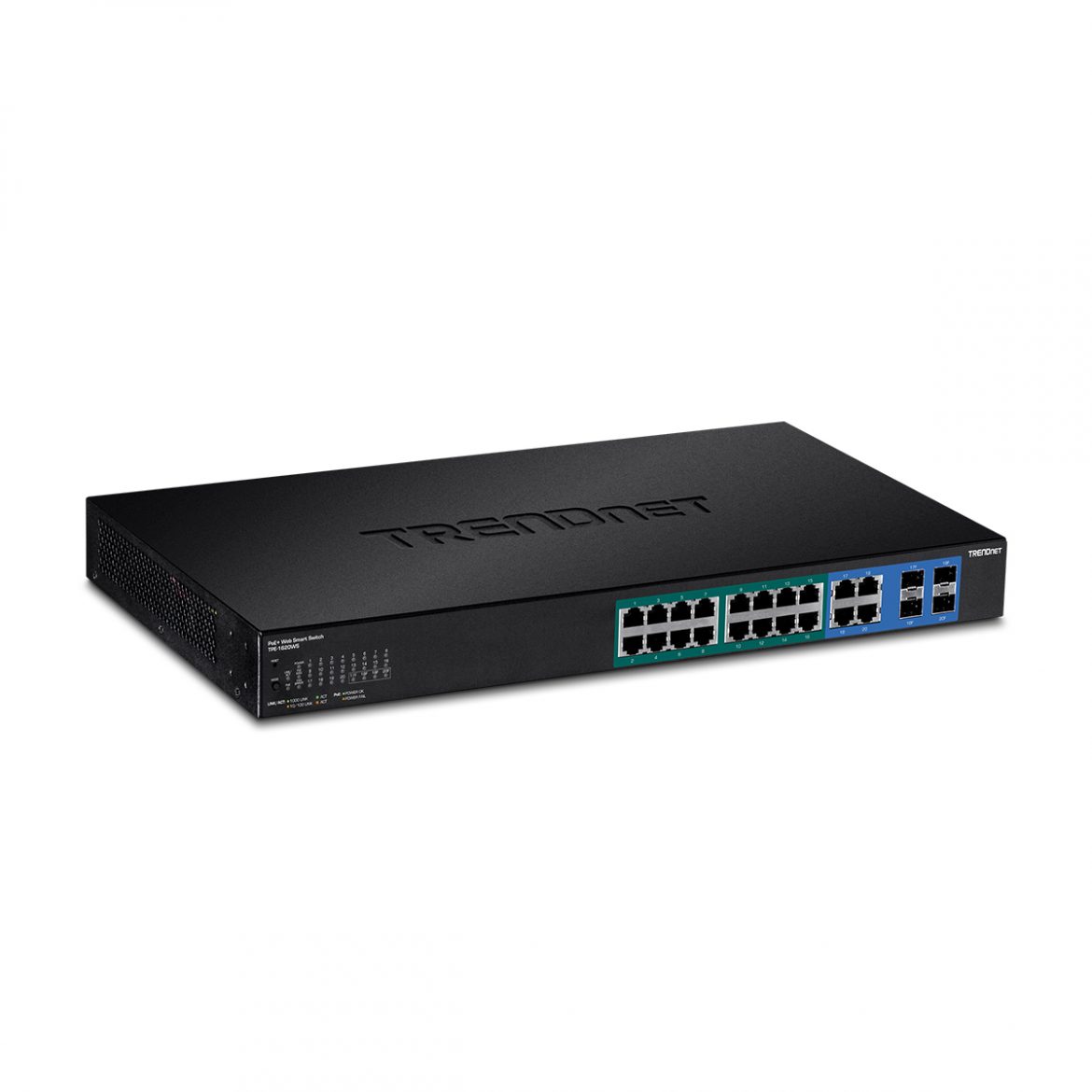 TPE-1620WS (PoE+) 16-Port Gigabit Web Smart PoE+ Switch – PT. GIGANTIKA ...