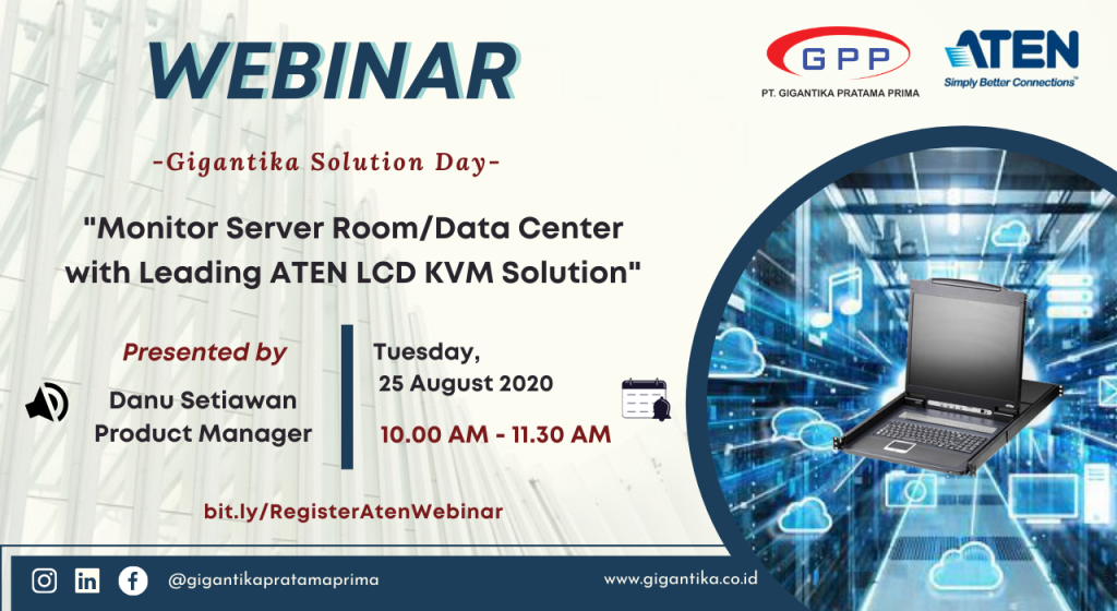 Webinar: Monitor Server Room/Data Center with Leading ATEN LCD KVM Solution