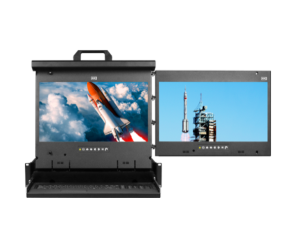 Austin Hughes MRK-K17 2U 4K Multi-display Rack Console