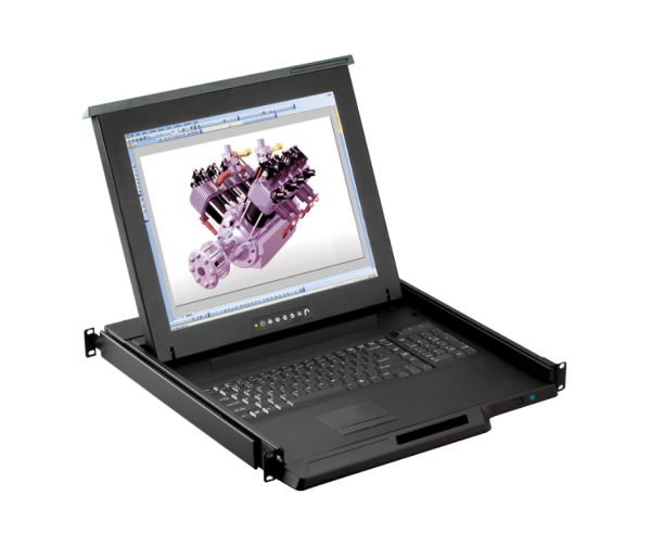 Austin Hughes RKP117e 17″ LED-backlit Rack Console Drawer